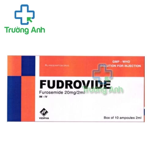 Fudrovide 20mg/2ml Vidipha - Thuốc điều trị phù